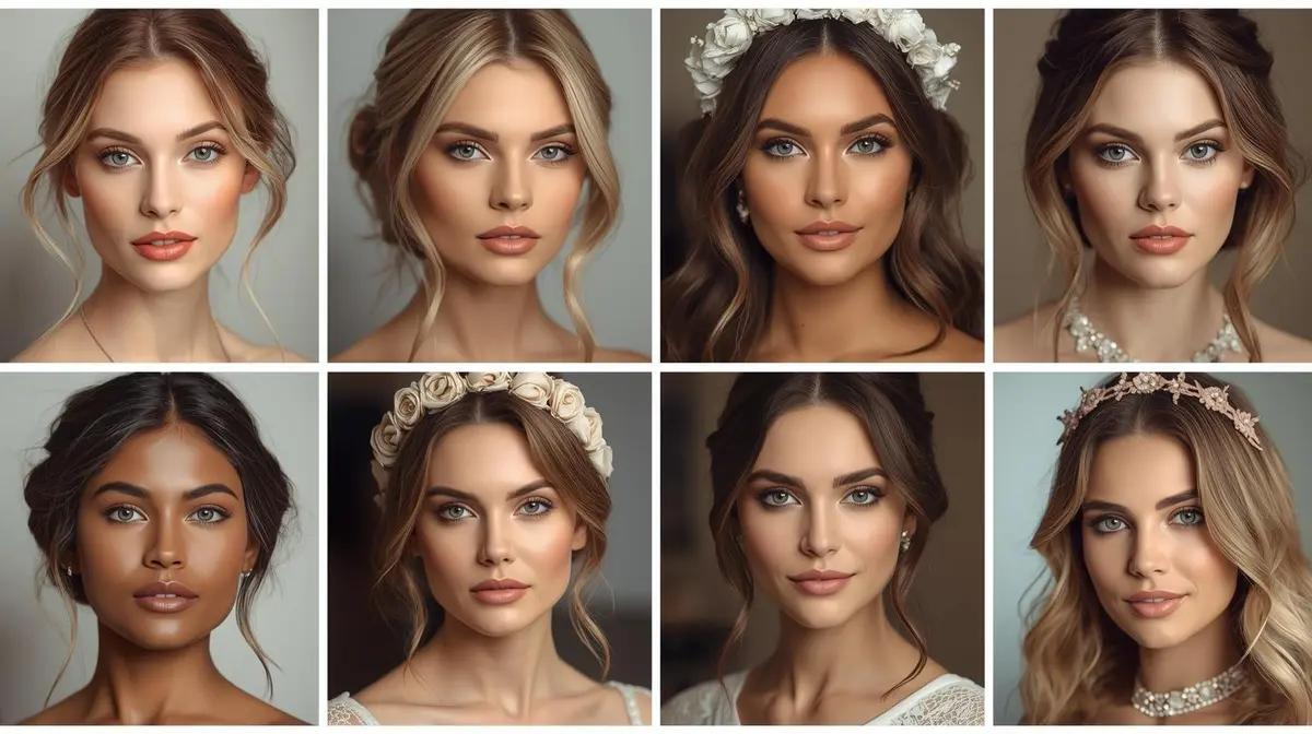 انواع میکاپ عروس 